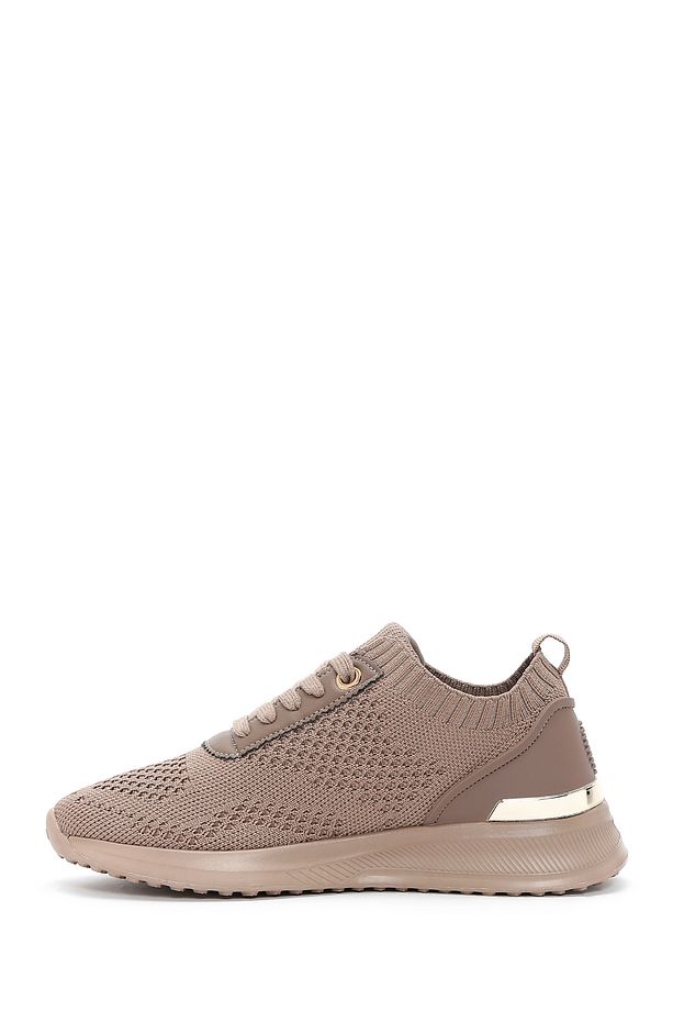 Zero Kadın Vizon Kalın Tabanlı Sneaker 24sfd43066f - 2