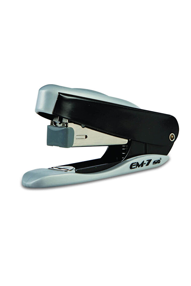 Stapler 20 sheets 24/6 model EM-7 silver/black - 1
