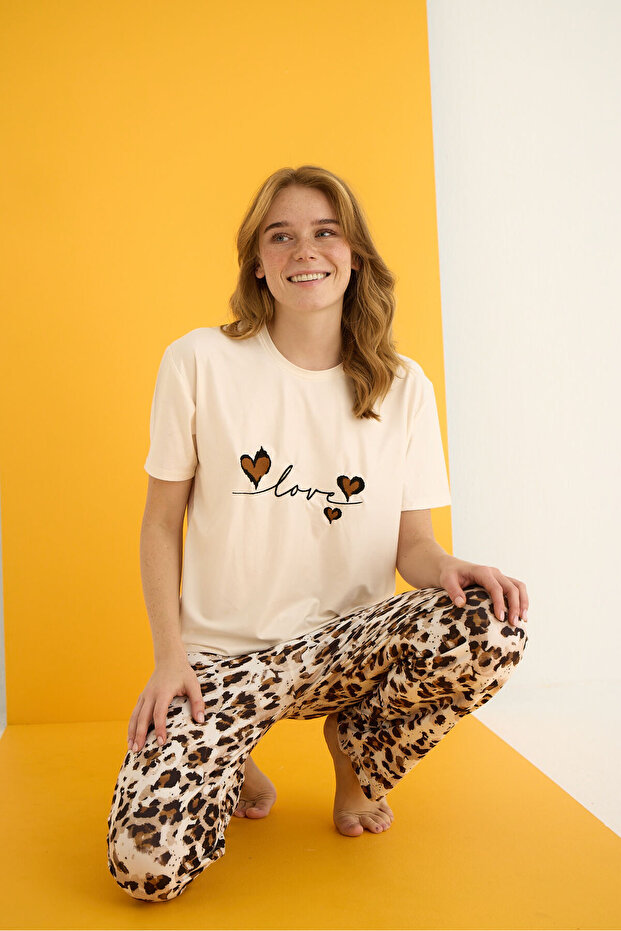 Marla Kadın Pijama Takımı - 7