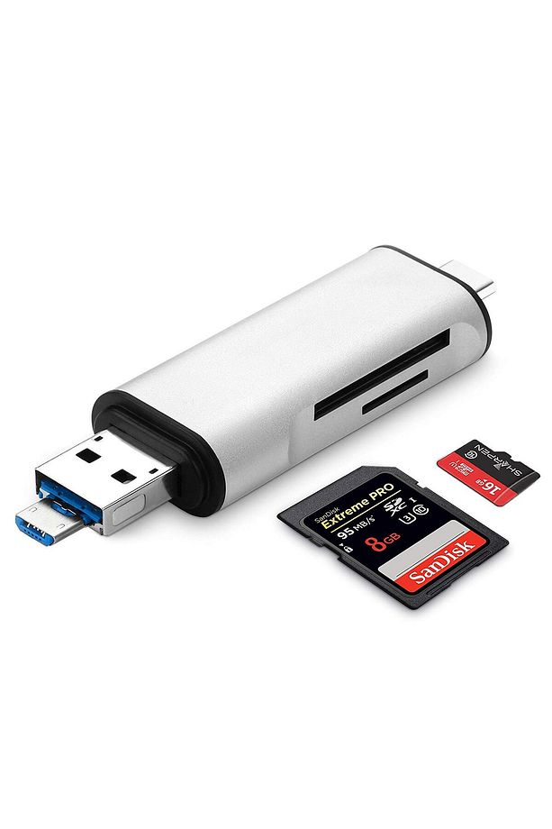 Type-c Usb 3.1 Micro Usb Usb 3.0 Sd Tf Micro Sd Kart Okuyucu - 3