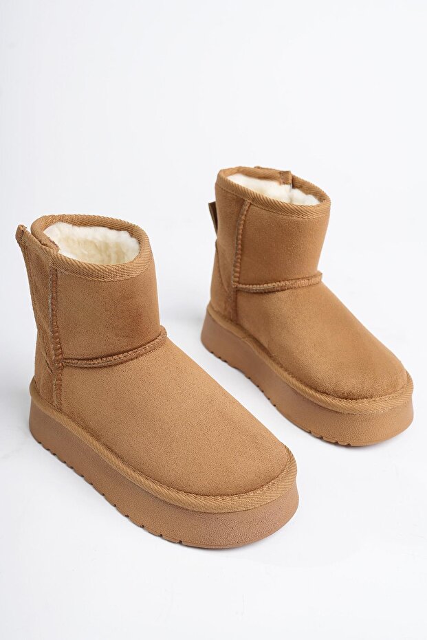 MIXS Гарантована товста підошва з застібкою на липучці Повсякденні міні дитячі черевики на липучці всередині - 5