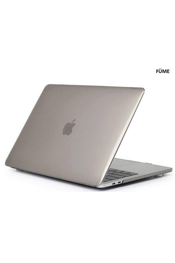 Macbook Air 13 A1932 2018 A2179 2020 Kristal Şeffaf Kılıf Kapak - 1