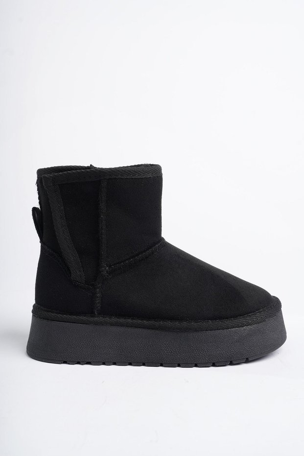 Mixs Guaranteed Thick Sole Furry Inside Velcro Daily Mini Children's Boots
