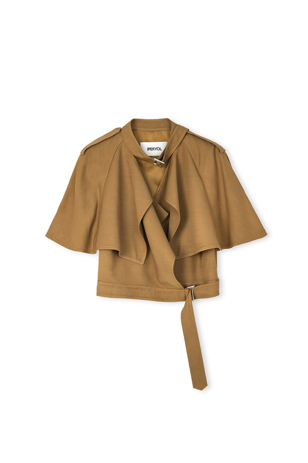 Çift parça görünüm ceket - 3