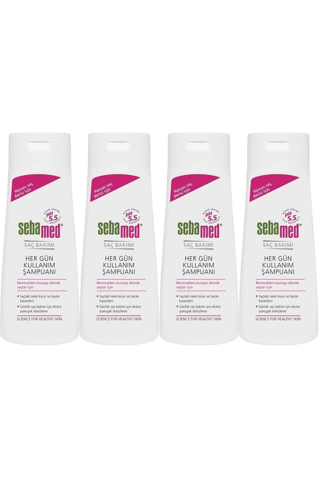 Shampoo 400ml Everyday Use (for All Hair Types) (Set of 4)