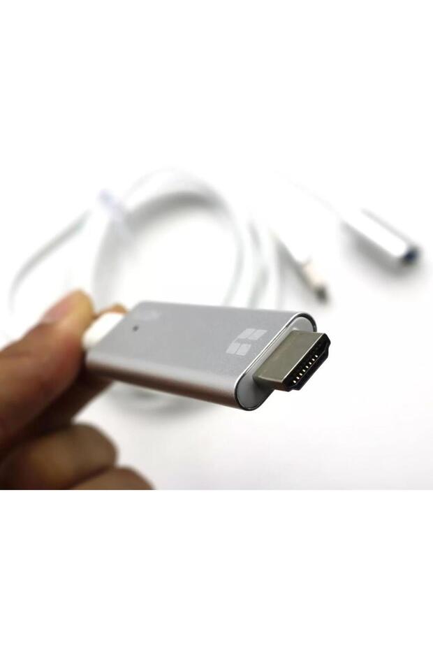 Iphone Android 1080p Görüntü Aktarım Hdtv Hdmi Kablosu - 6