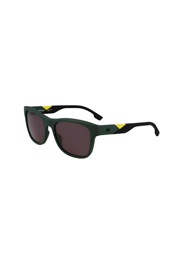 L6043S 301 56 Men's Square Green Bone Sunglasses - 1