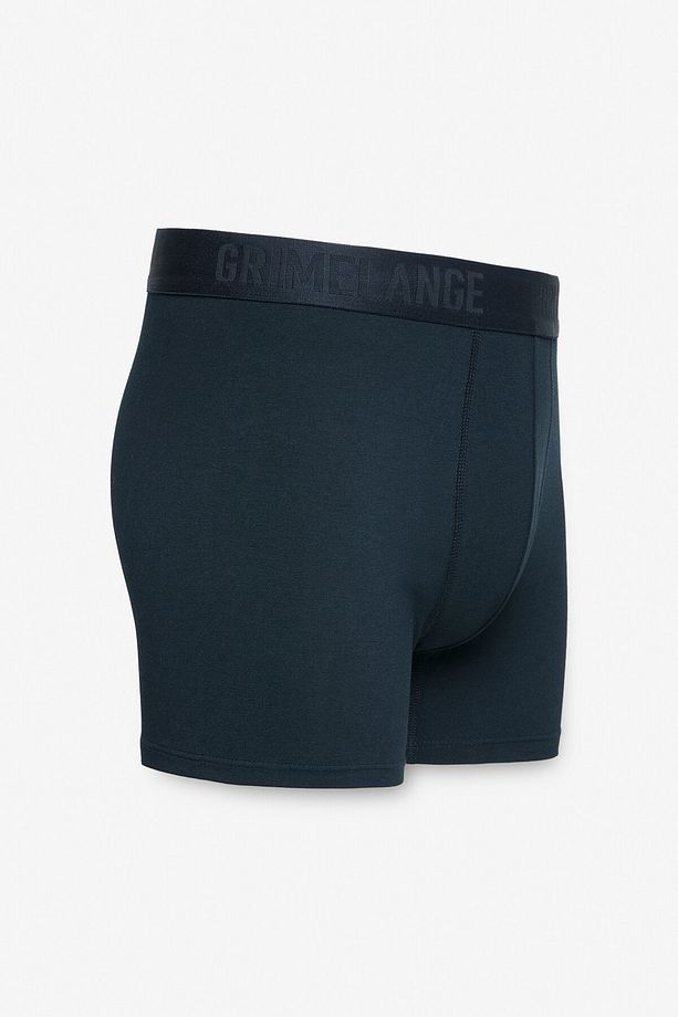 KONSTA Erkek Trunk 5'li Paket Pamuklu Likralı Esnek Kumaş Siyah / Lacivert / Grimelanj Boxer - 6