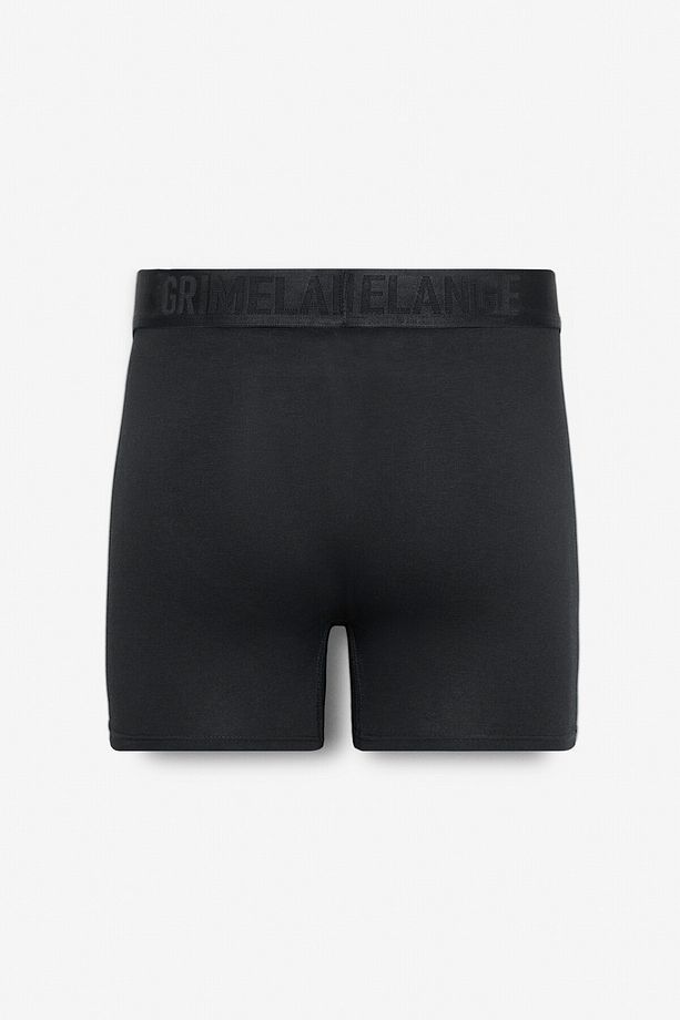 KONSTA Erkek Trunk 5'li Paket Pamuklu Likralı Esnek Kumaş Siyah / Lacivert / Grimelanj Boxer - 8