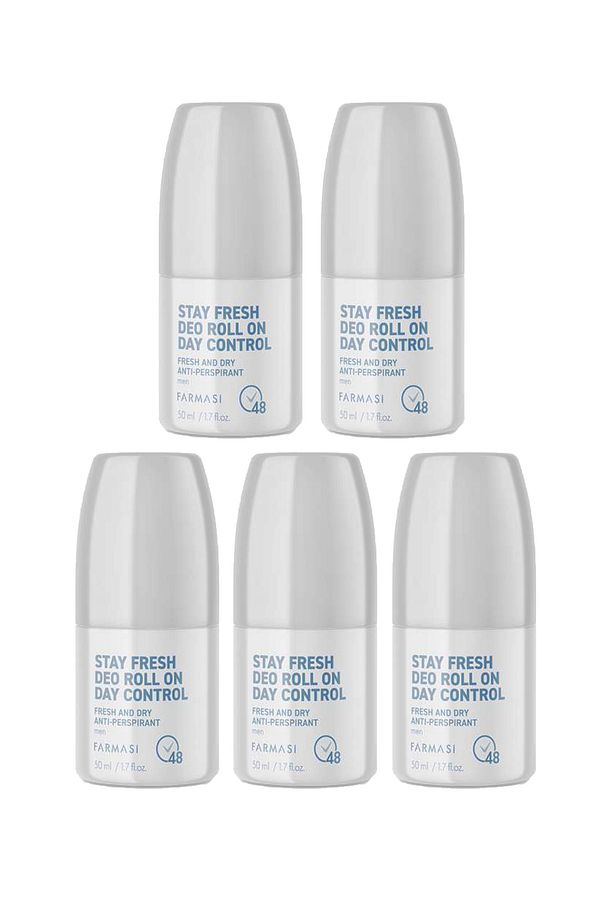 Antı-perspırant Day Control Deo Roll On 50 Ml ( 5 Li Set) - 1