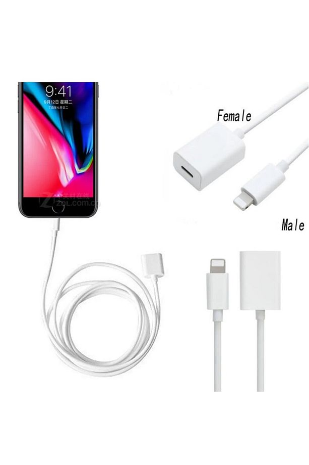 Apple Iphone Lightning Uzatma Kablosu 1 Metre - 2