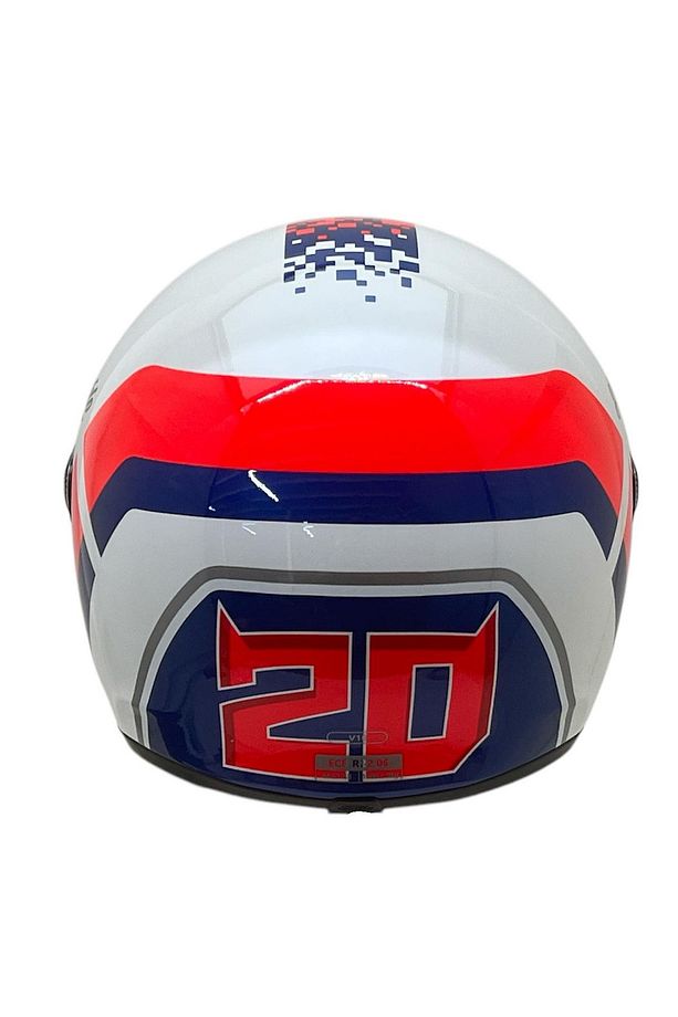 V10 KASK FQ RETRO MC21 - 4