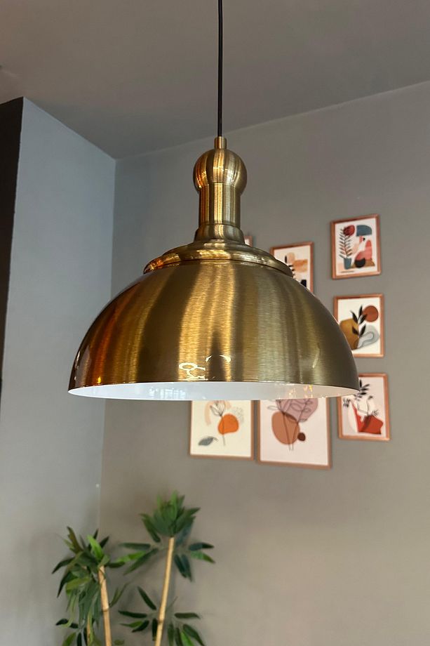 Yimpi Uzun Eskitme Knob Başlık Avize Sarkıt Lamba Salon Mutfak Avizeleri Pastane Cafe - 1