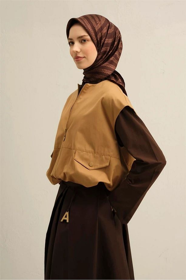 84 Twill İpek Eşarp 9351D - 3