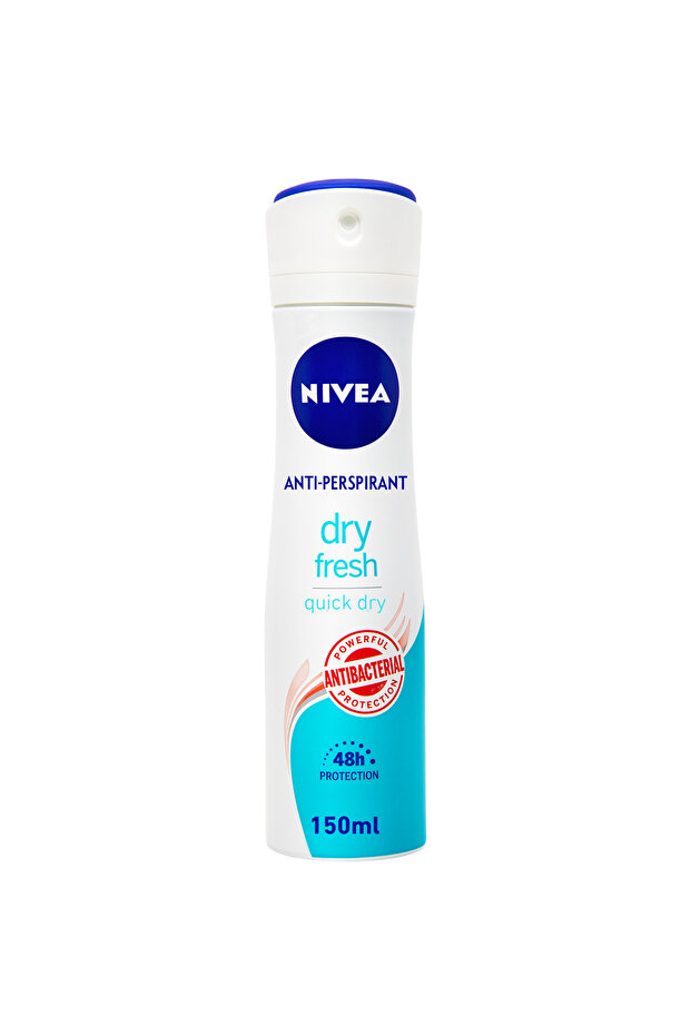 NIVEA Dry Fresh, Antiperspirant for Women, Antibacterial Protection, Spray 150ml