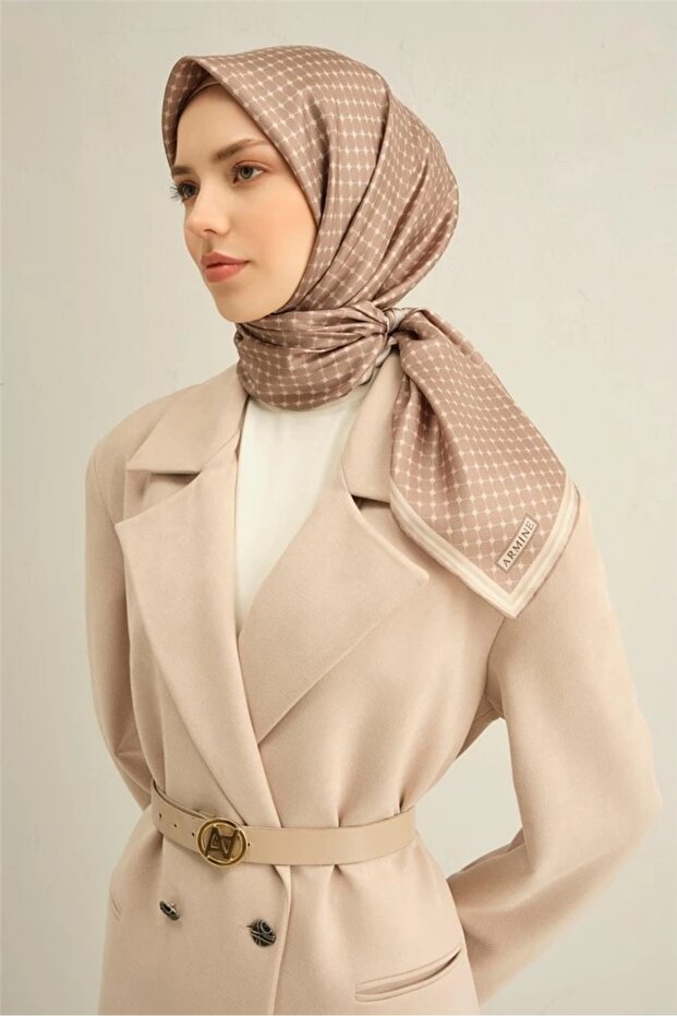 12 Sura İpek Eşarp 9345D - 3