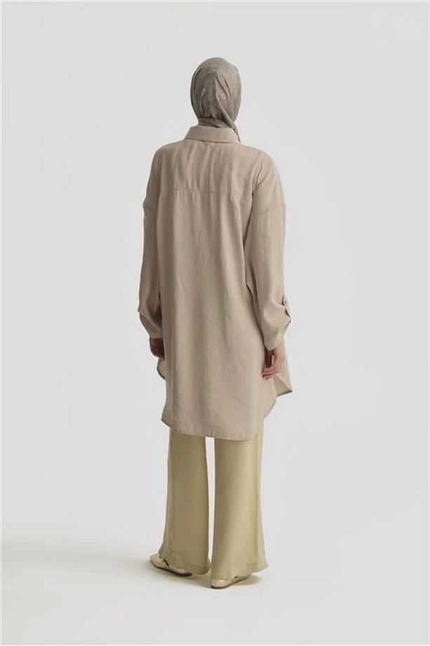 Modal Basic Tunik 25yd4232 Bej - 5