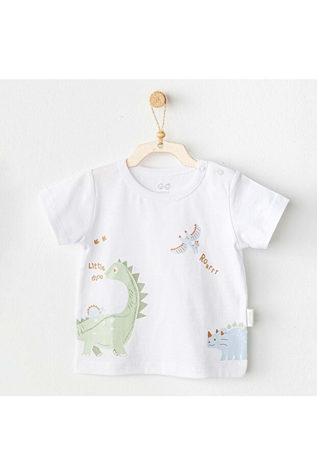 Ac25978 Casual Baby T-Shirt White