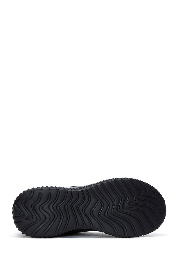 Zero Erkek Siyah Bağcıklı Kalın Tabanlı Sneaker 25sfd69166f - 4