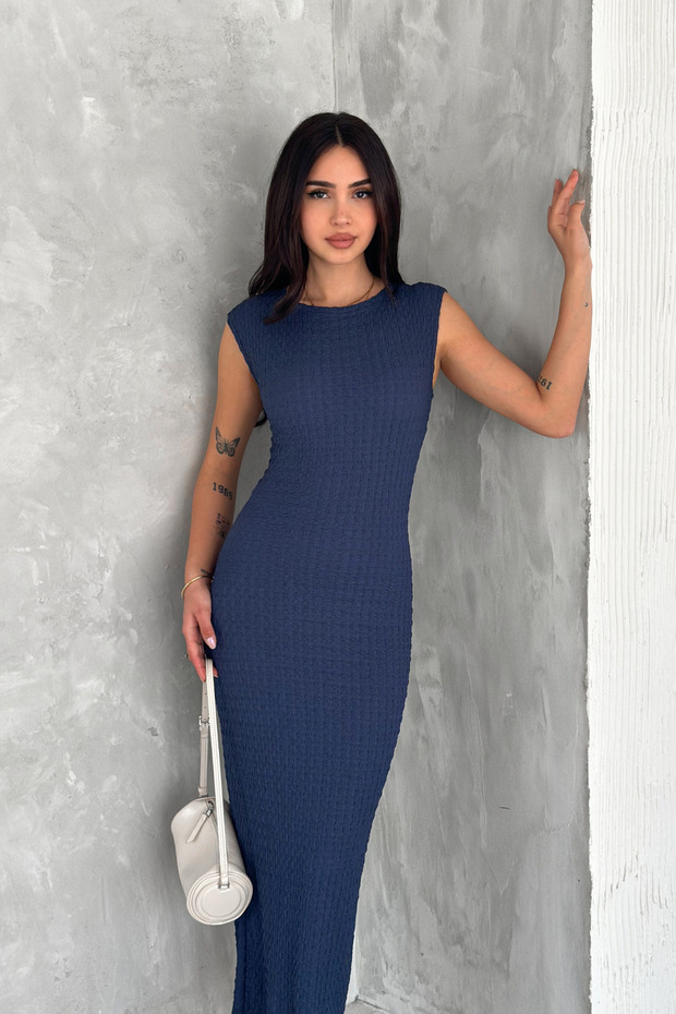 Gagari Basic Kolsuz Elbise - 3