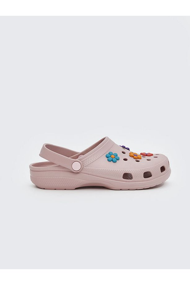 LCW STEPS Pembe Çiçek Baskılı Kadın Plaj Sandaleti - 2