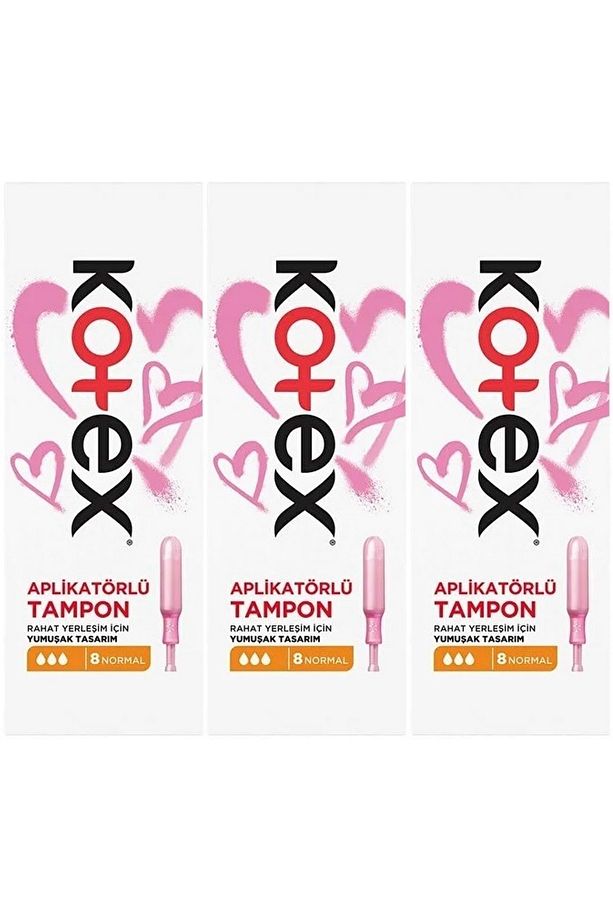Aplikatörlü Tampon Normal 24 Lü Set (3PK*8) - 1