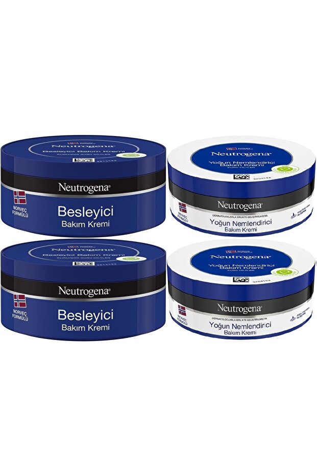 Norwegian Formula Care Cream 200 ml (Mixed Set of 4 Nourishing and Intensive) - 1