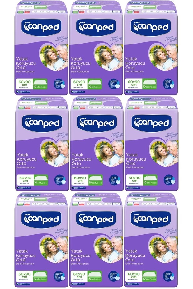 Patient Bed Protector Cover 60*90cm 90 Pieces (9Pk*10)