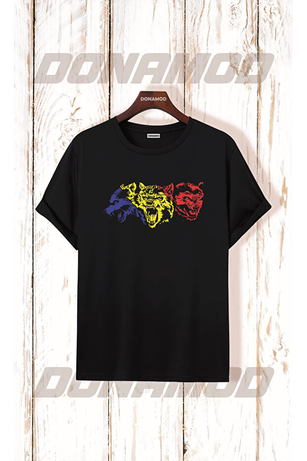 Romania Romanian Logo Flag Blue Yellow Red Feast Gift Birthday Black White Tshirt t Shirt