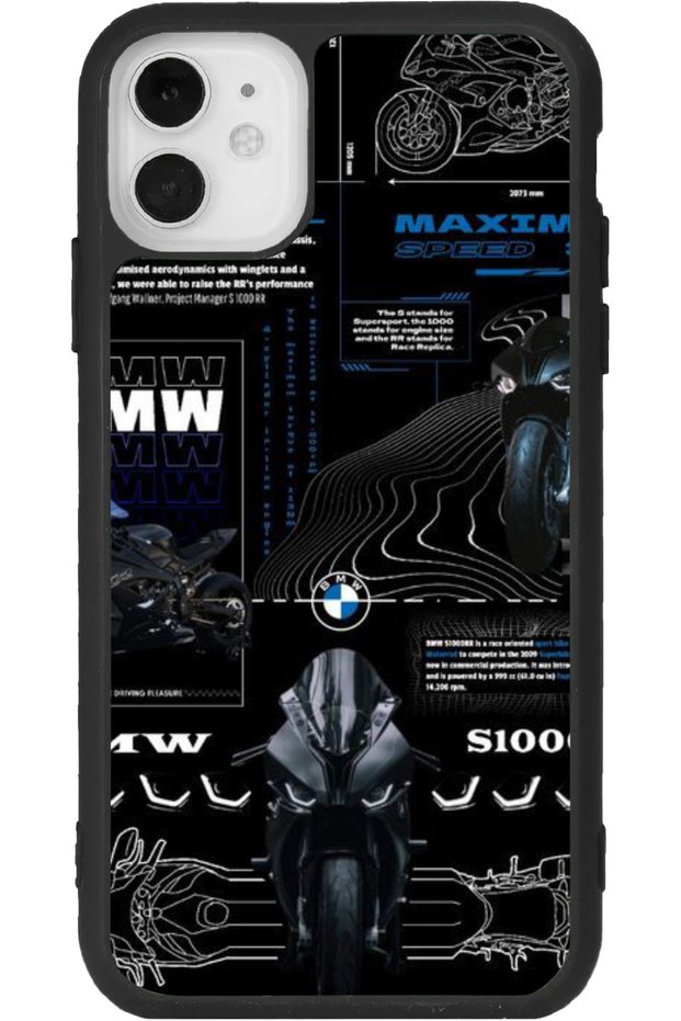 Apple iPhone 11 Matte Compatible Black Case – Soft Silicone, Protective, Shock Absorbing Cover