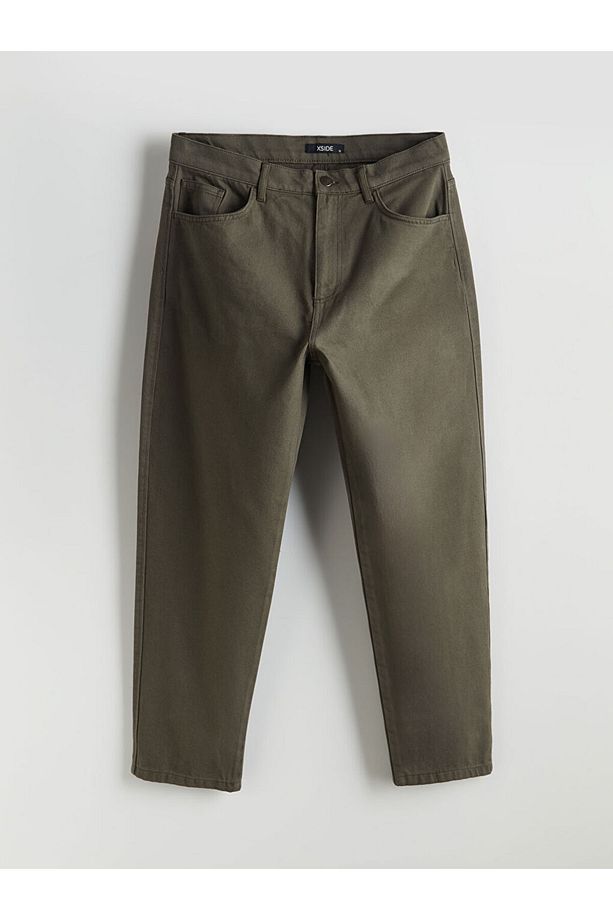 XSIDE Haki Carrot Fit Erkek Pantolon - 5