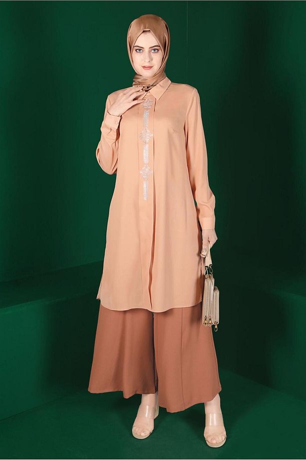 Taş Baskılı Tunik 42875 - 1