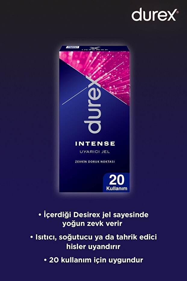 Intense Little Devil Ring Titreşimli Halka + Durex Intense Uyarıcı Jel 10 ml Fırsat Paketi - 6
