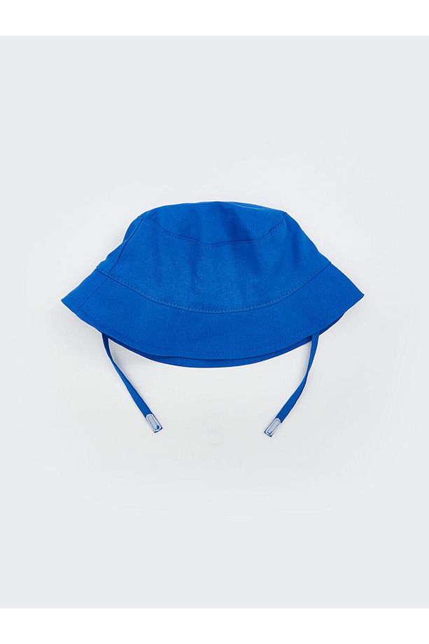 LCW ECO Mavi Basic Erkek Bebek Bucket Şapka - 3