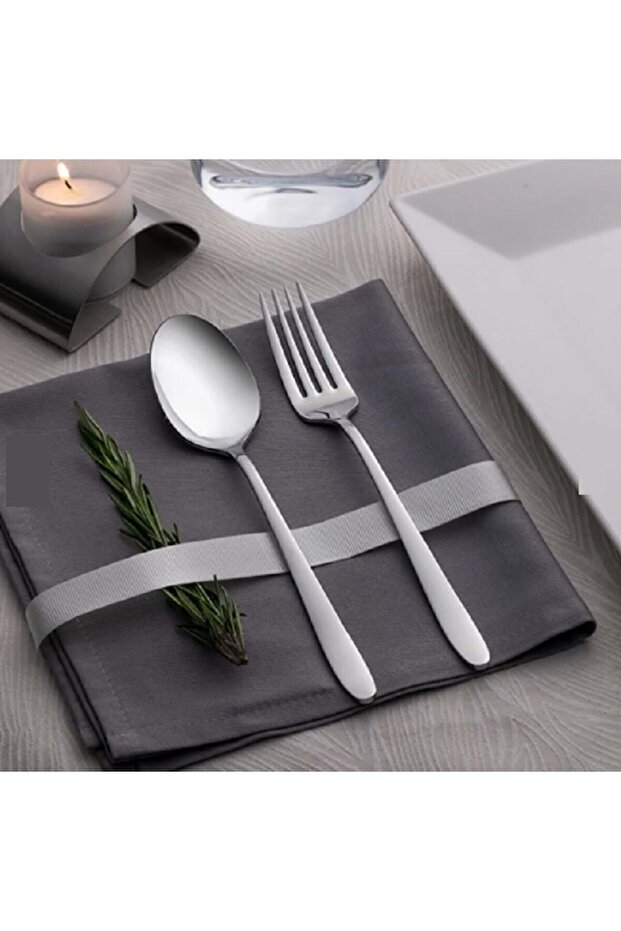 Sultan Sade 30 Parça Kaşık Takımı - 1