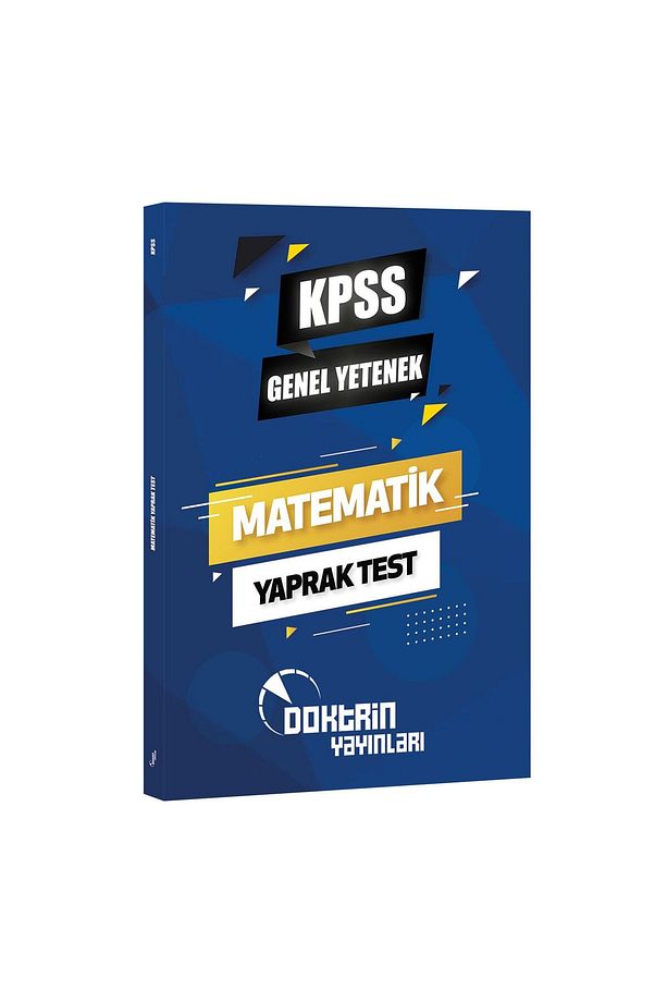 Kpss Tüm Dersler (MATEMATİK,TÜRKÇE,TARİH,COĞRAFYA,VATANDAŞLIK) Yaprak Test 3000 Soru (5 Lİ SET) - 5