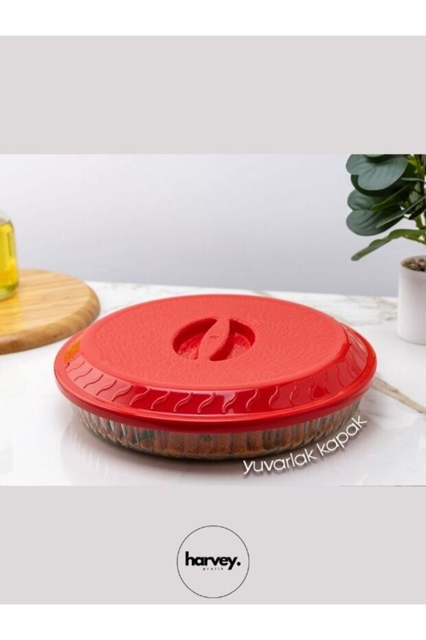 غطاء بوركام بلاستيكي دائري - غطاء بوركام منقوش - 1