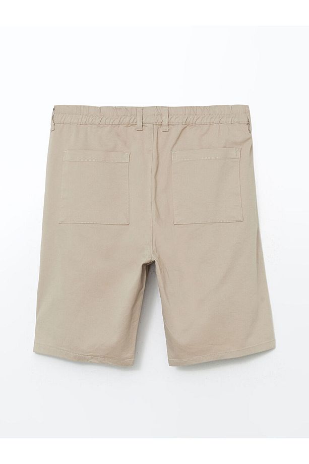 LCW ECO Bej Standart Kalıp Erkek Şort - 6
