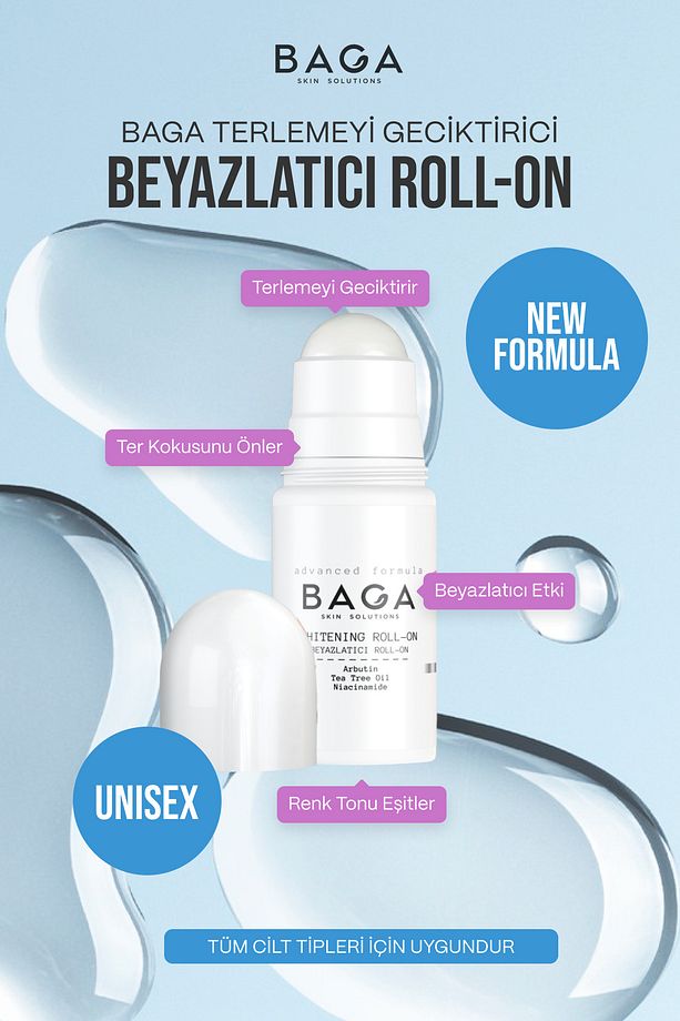 Beyazlatıcı & Koku Önleyici & Ter önleyici Roll-on 50 ml - 1