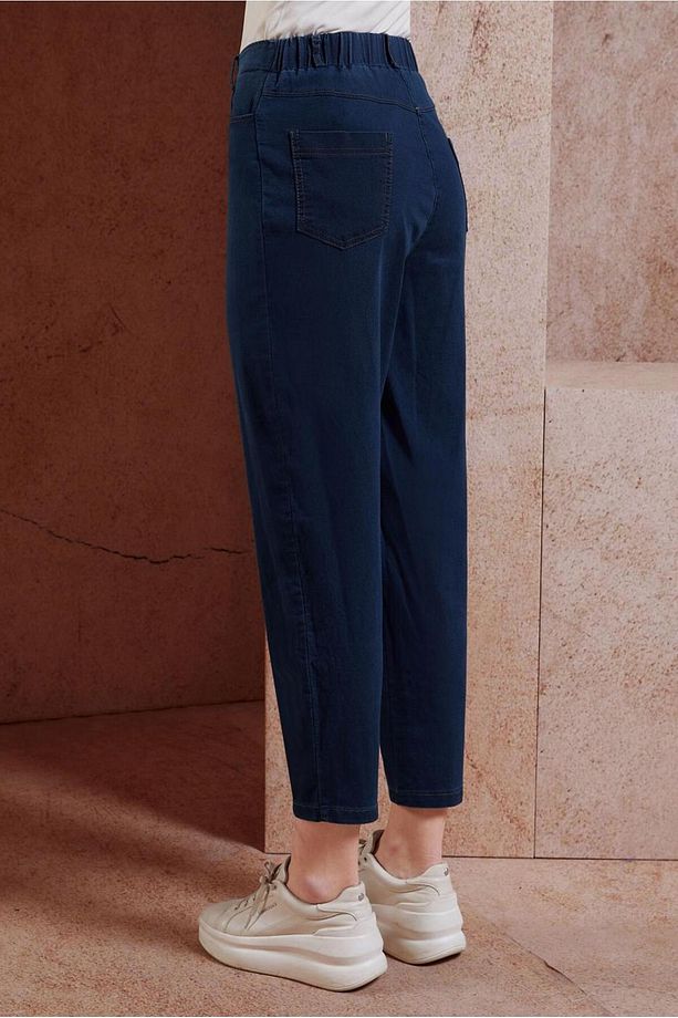YÜKSEK BEL KOT PANTOLON 70748 - 3