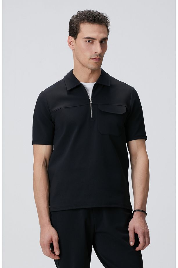 N-Tech Siyah Sweatshirt - 1