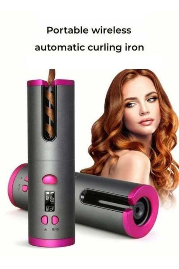 مكواة تجعيد الشعر اللاسلكية المحمولة - 1