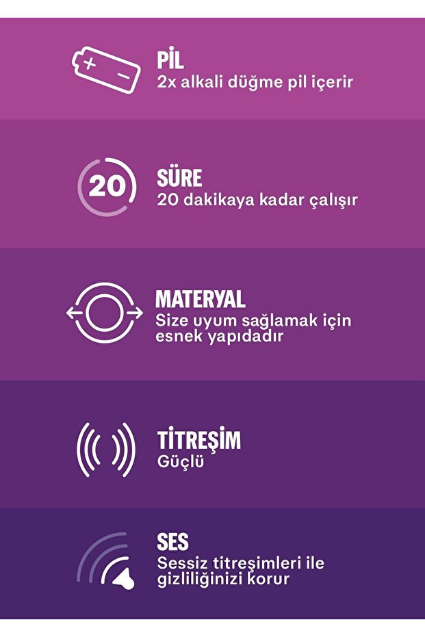 Intense Little Devil Ring Titreşimli Halka + Durex Intense Uyarıcı Jel 10 ml Fırsat Paketi - 3