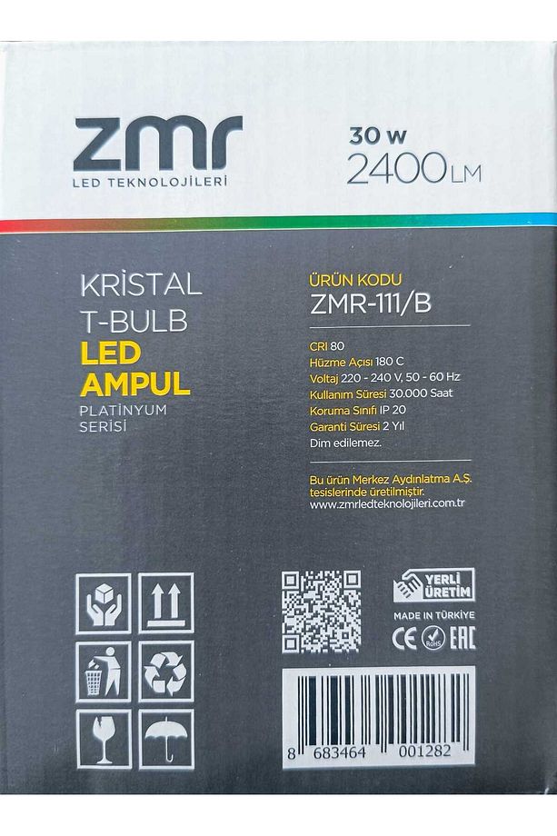 30w T-bulb Torch Ampul 4 Adet - 2