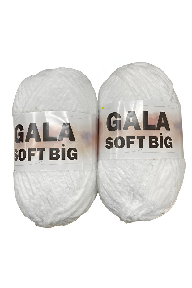 Soft Big Velvet Hand Knitting Yarn Set of 2 500 Gr