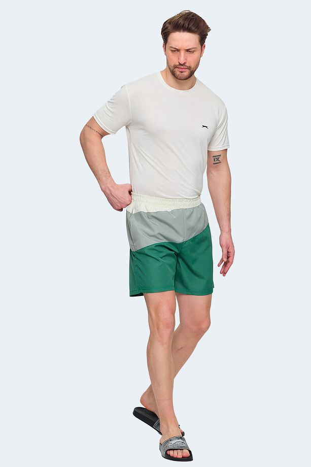 ROHAN Erkek Şort Yeşil / Sarı - 7