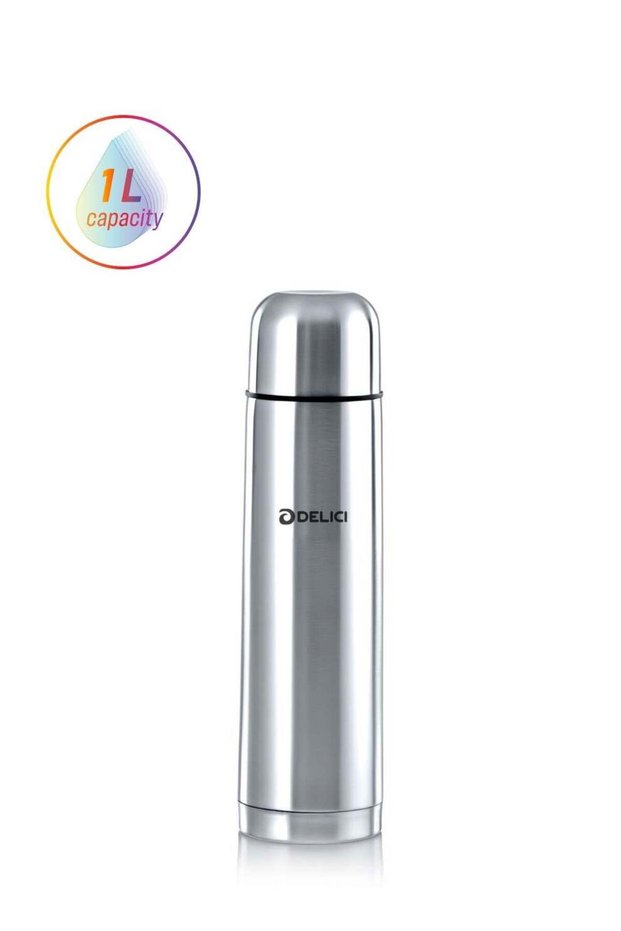 Thermosteel Vacuum Flask- Dsfk 1000, Stainless Steel Bottle 1000ml, Double Walled, 100% Food Grade