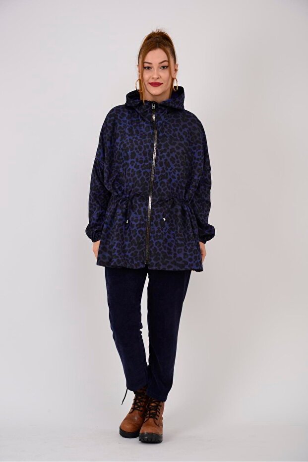 An10560 Leopard Pattern Raincoat - 3