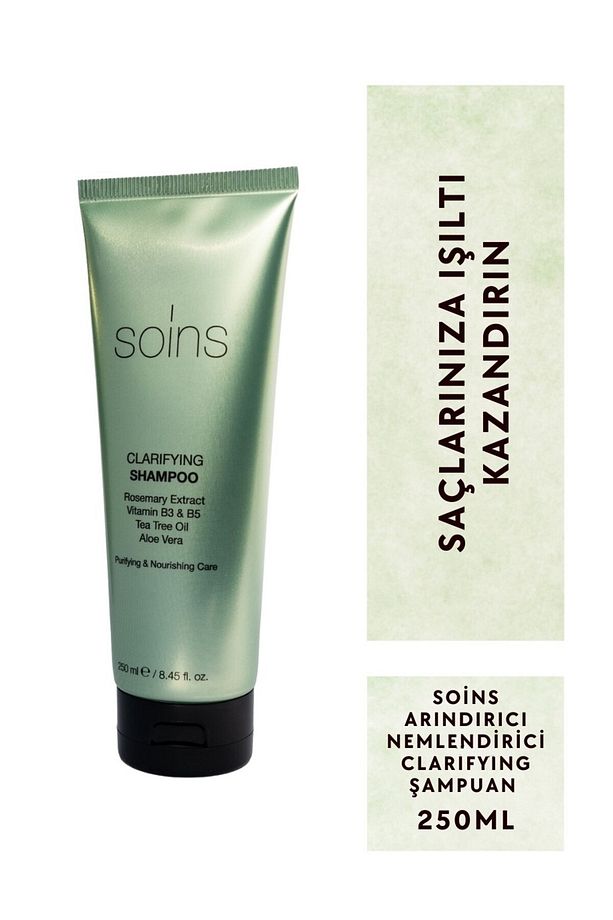 Soins Arındırıcı Nemlendirici Clarifying Şampuan 250ml - 1