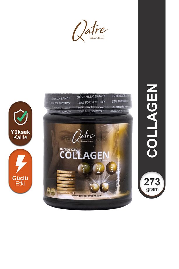 QATREPREMİUM HYDROLYZED COLLAGEN TİP1 TİP2 TİP3 Q10 VE D3K2 - 2